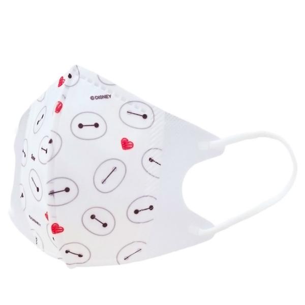 他サイト： ベイマックス マスク 立体 子供用 こども用 7枚入り SKATER スケーター 不織布 三層構造 4才以上用 サイズ12×10cm 個包装 677175-MSKS3N ◆メの商品画像