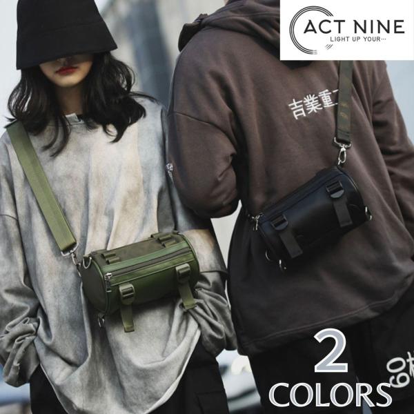 PORTER ブラック ドラムバッグとミニショルダーの2点セット PORTER ブラック ドラムバッグとミニショルダーの2点セット