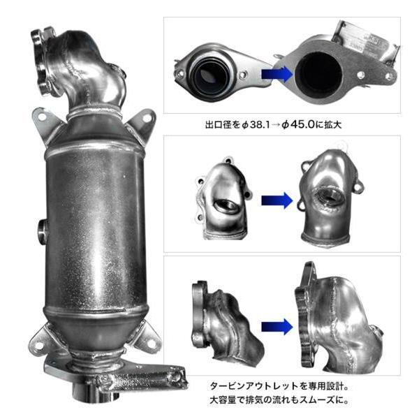 HKS メタルキャタライザー S660用 JW5 HKS メタルキャタライザー S660 JW5 : フラットウェルレーシング