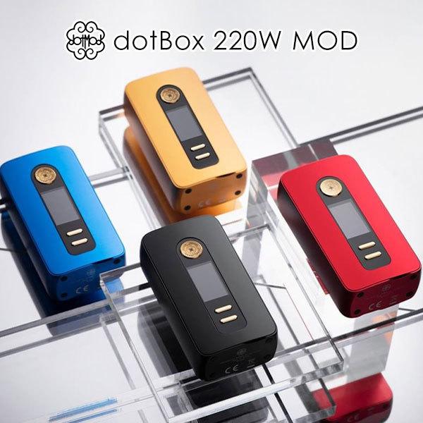 dotmod dotBox 220W ドットモッド ドットボックス 220 電子タバコ vape テクニカルMOD デュアル テクニカルBOXMOD ドット ボックス 220W