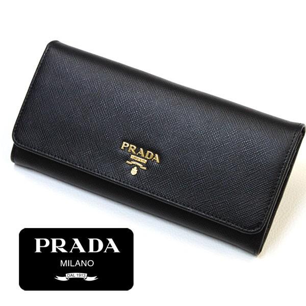 Prada プラダ 財布 レディース 長財布 本革 プレゼント 誕生日 プレゼント セール Imh132 F0002 Nero Oro フレバー 通販 Yahoo ショッピング