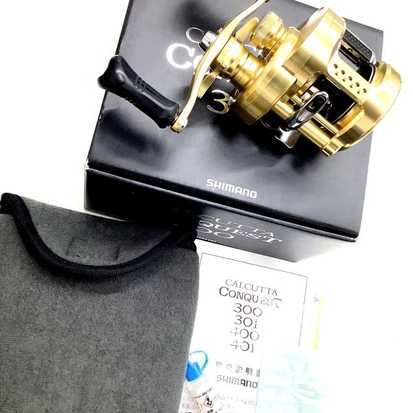 18カルカッタコンクエスト300美品中古 シマノ 中古 18カルカッタコンクエスト 300【中古Bランク