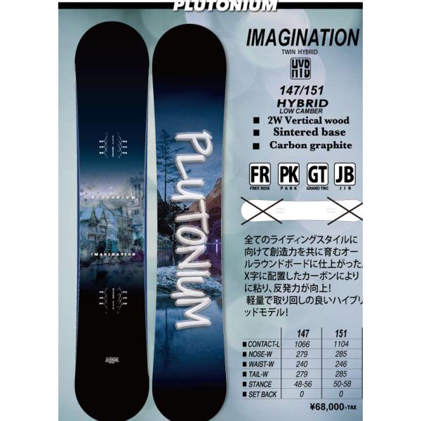 23-24 PLUTONIUM プルトニウム スノボー 板 SNOWBOARD グラトリ  