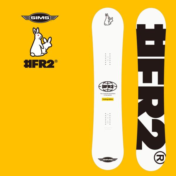 SIMS 24-25 ♯FR2 x シムス スノーボード 板 FR2 エフアールツー SIMS 24-25 ♯FR2 x シムス スノーボード 板 FR2 エフアールツー