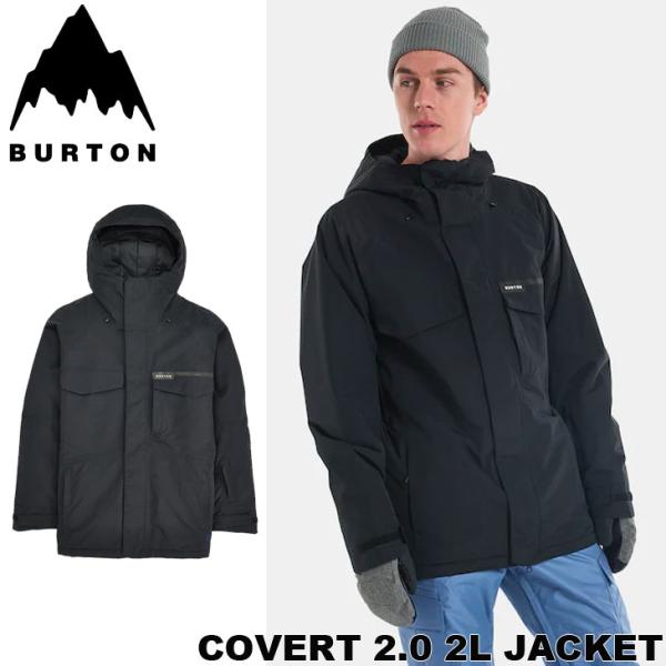 24-25 BURTON バートン メンズ スノーボード ウエアー WEAR  Covert 2.0 2L Jacket コバート ジャケット   ship1【返品種別OUTLET】