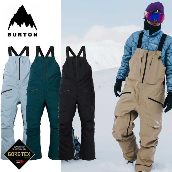 24-25 BURTON バートン メンズ スノーボード ウエアー WEAR  [ak] Freebird GORE-TEX 3L Bib フリーバード ストレッチ ビブパンツ    ship1【返品種別OUTLET】