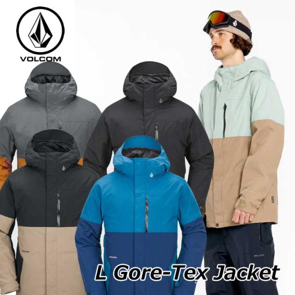 24-25 VOLCOM ボルコム スノーボード ウェアー メンズ  Mens L Gore-Tex Jacket エルゴア ジャケット  【日本正規品】    ship1【返品種別OUTLET】