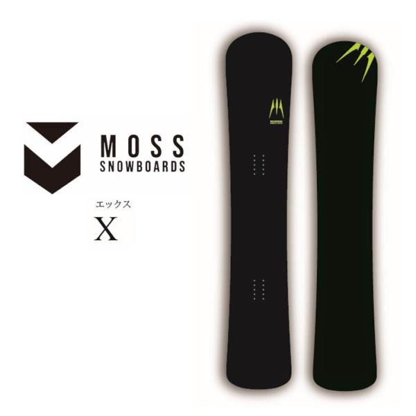 25-26 MOSS SNOWBOARD モス スノーボード 板  カービングボード 【X エックス 】   ship1