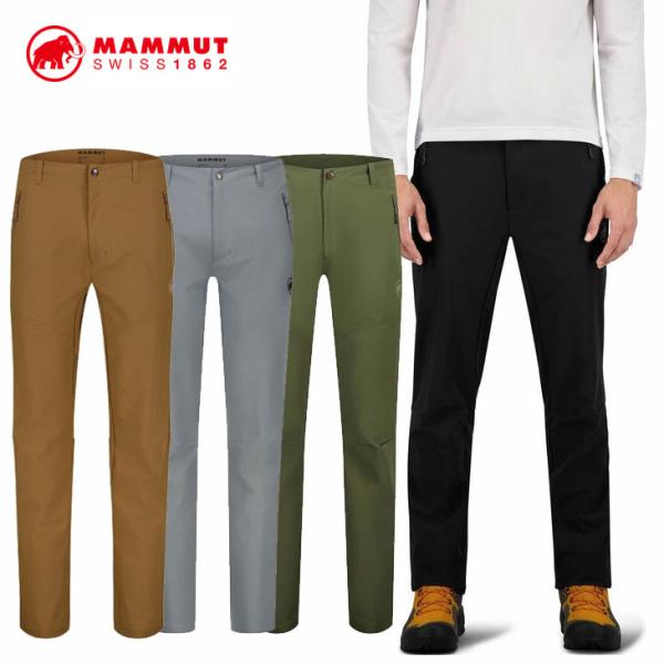 MAMMUT マムート メンズ トレッカーズ 3.0 ソフトシェル パンツ  【Trekkers 3.0 SO Pants AF Men 】 長ズボン  1021-00800 正規品 ship1