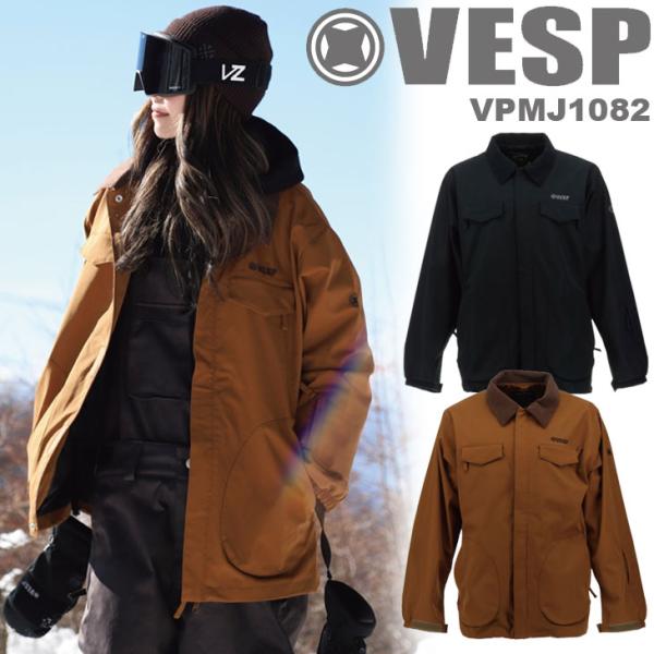 26-27 VESP べスプ スノボ ウェアー メンズ レディース  VPMJ1082 Work Shirts Jacket ジャケット   ship1