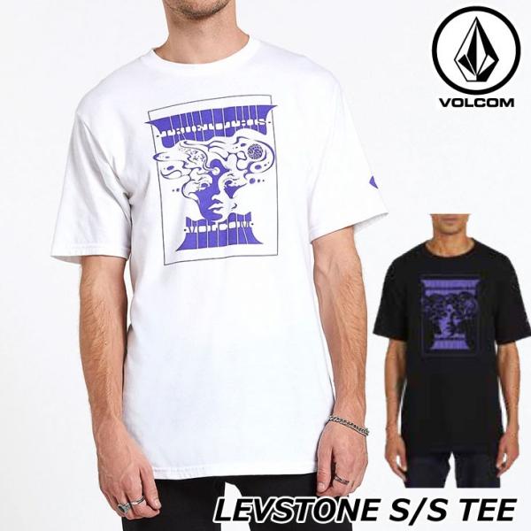 �{���R�� VOLCOM �����Y T�V���c LEVSTONE S/S TEE ���� A3512008 �y�ԕi���OUTLET�z