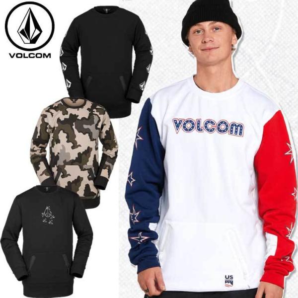 21-22 VOLCOM {R Y p[J[  LET IT STORM CREW FLEECE G4652201   yԕiOUTLETz