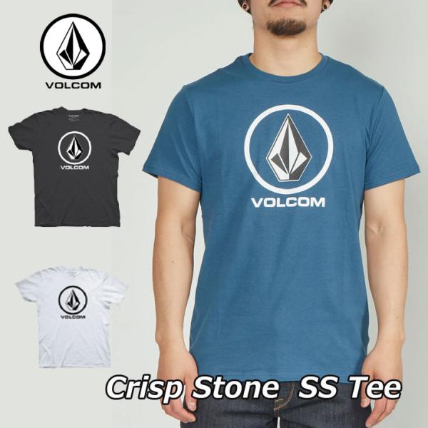 VOLCOM ボルコム Tシャツ Crisp Stone S/S Tee アジアンフィット