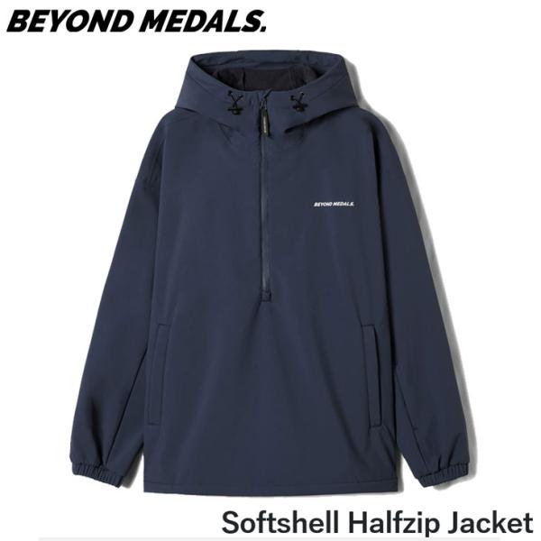 24-25 BEYOND MEDALS ビヨンドメダルズ Softshell Halfzip Jacket