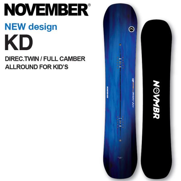 November スノーボード KD キッズ　23-24 132cm November スノーボード KD キッズ 23-24 132cm NOVEMBER ノベンバー