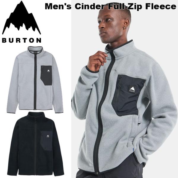 BURTON グレー ブラック Lサイズ ウェア BURTON（バートン） アパレル 2026 秋冬 Men's Cinder Full-Zip Fleece