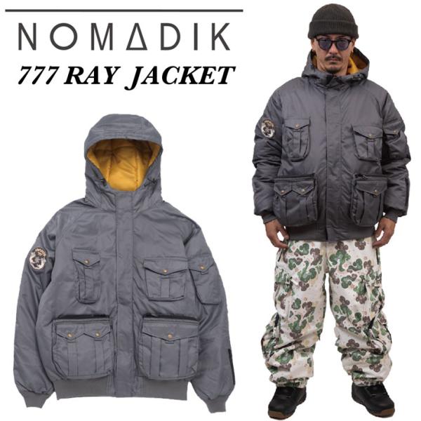 25-26 NOMADIK ノマディック スノボ ウェアー 777 RAY JACKET
