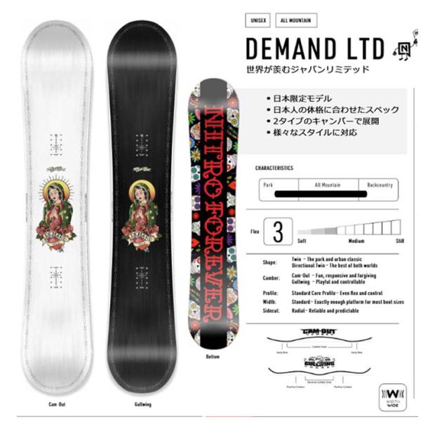 NITRO（ナイトロ） 25-26 NITRO スノーボード 板 【DEMAND LTD