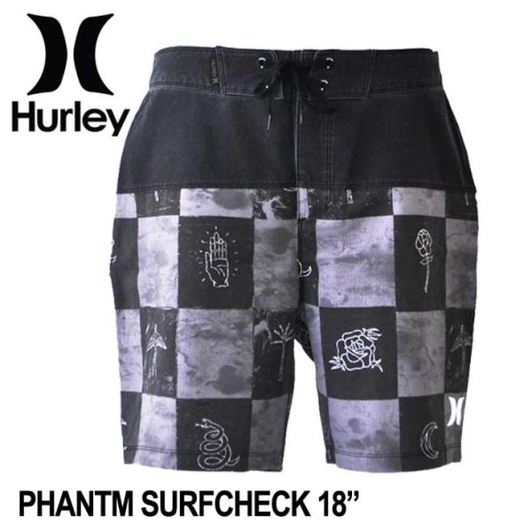 PHANTOMHurley新品未使用半額30インチ。ファントム。サーフパンツ Hurley（ハーレー） サーフパンツ 海パン 水着 PHANTOM SURFCHECK 18