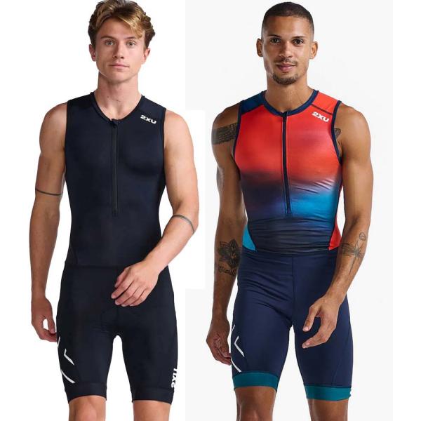 2XU コア トライスーツ フロントジップ MT6437D トライアスロン ウエア MENS
