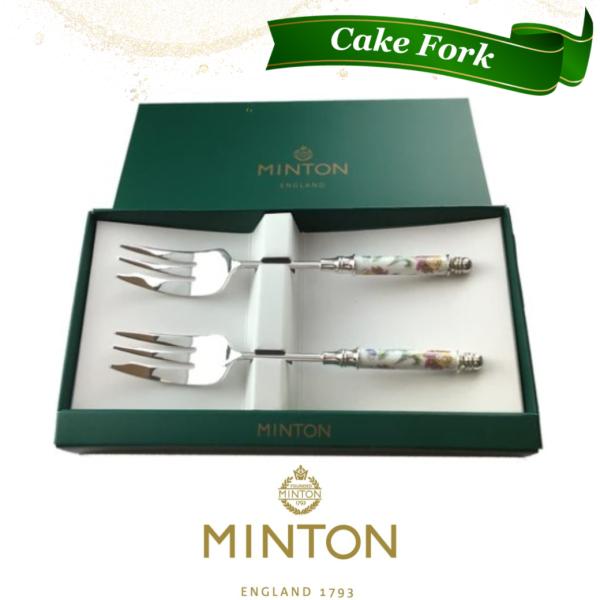 MINTON ミントン ケーキフォーク シルバー 2本セット MINTON ミントン ケーキフォーク シルバー 2本セット
