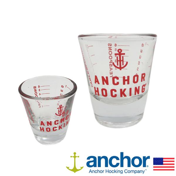 アンカーホッキング ショットグラス 30ml レッド キッチン アメリカン