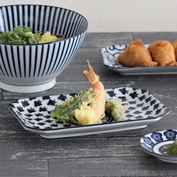 美濃焼　八角プレート M　和文様　八角皿　日本製　食器　磁器　テーブルウェア　和食　日本伝統　