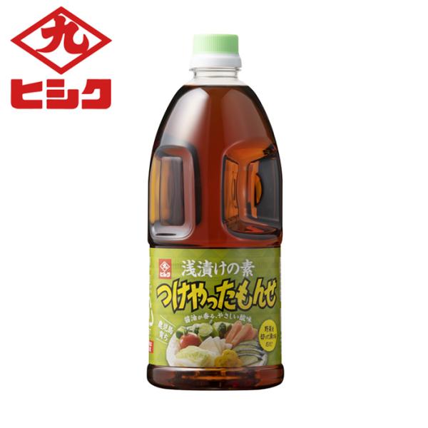 鹿児島からおいしさを届けて百五十有余年。藤安醸造の鹿児島の醤油をベースにした浅漬けの素。どなたでも簡単に美味しく漬けられます。ノンオイルでヘルシーなドレッシングとしてもどうぞ。内容量：1リットル賞味期限：製造日から1年