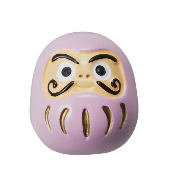 開運招福　ミニだるま　ピンク　恋愛運　かわいい置物　達磨　daruma　風水　運気アップ　開運　祈願　