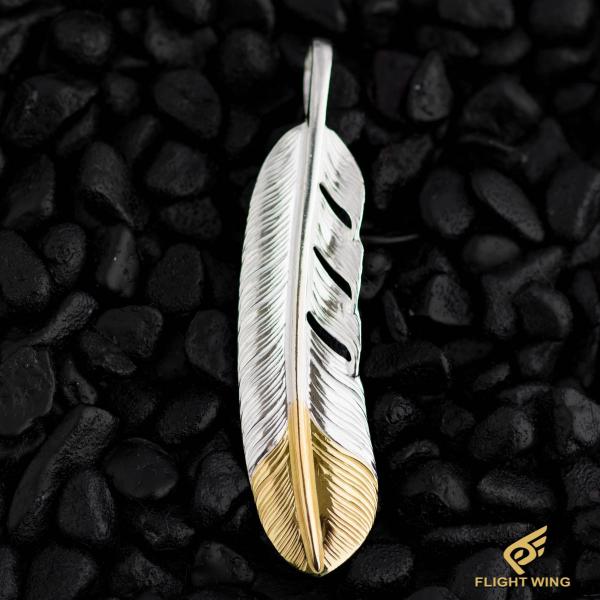 【新品】K18 Top SV Feather / La Key ラキー 先金特大フェザー(左)