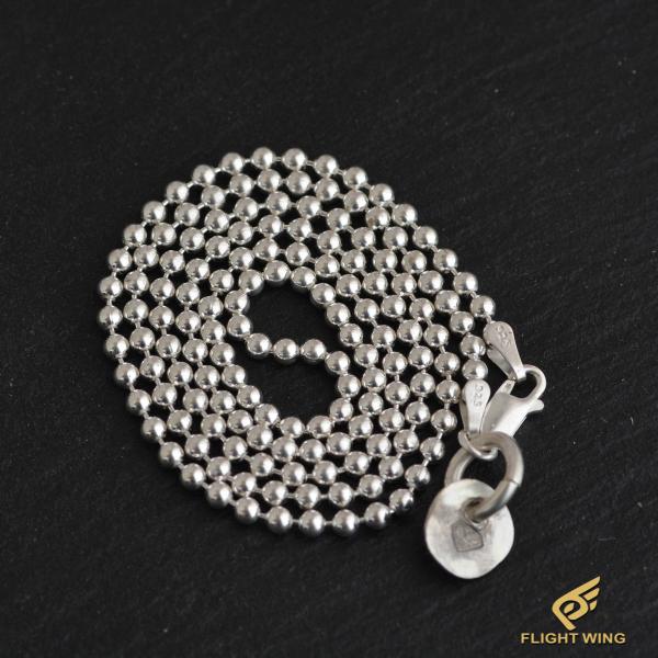 【新品】3mm 60cm Silver Ball Chain / Stop Light ストップライト シルバーボールチェーン
