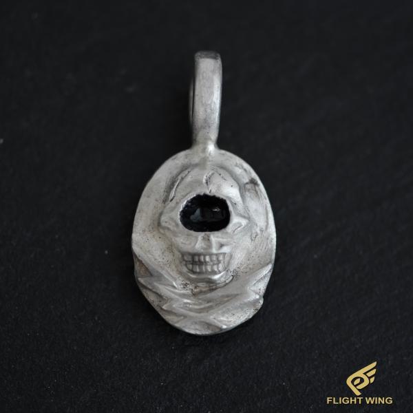 【新品】SV Skull Top and K18 Metal / Stop Light ストップライト スカルトップ