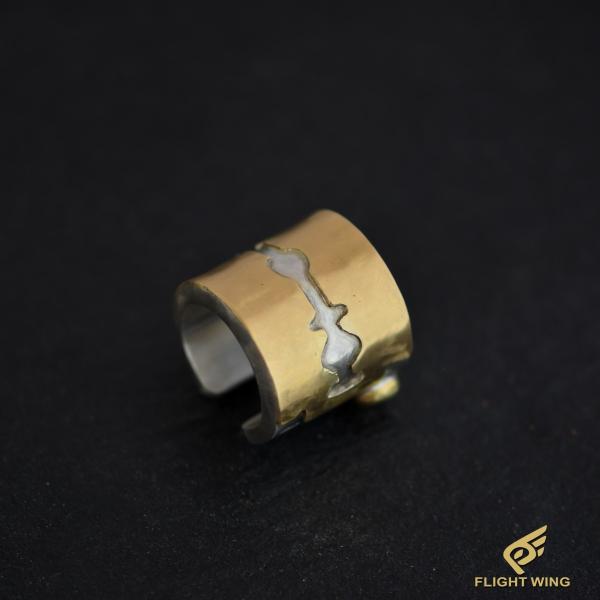 【新品】K18 Kamisori SV Ring and K18 Metal(10号〜11号) / Stop Light ストップライト カミソリリング