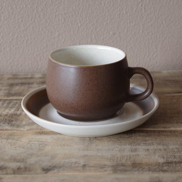 デンビー Denby コーヒーカップ ソーサー レトロモダン シンプル ブラウン 1 5 Denby Brown Circle Cup Saucer 1to5 Flohmarkt フローマルクト 通販 Yahoo ショッピング