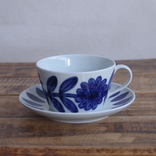 波佐見焼 デイジー カップ＆ソーサー ティーカップ スープカップ 西山