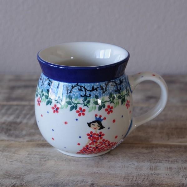 ポーリッシュポタリー マグカップ ポーランド食器 プリンセス 女の子 赤 2ml 005 2286x Poland Ca 005 2286x Mug Princess Red Flohmarkt フローマルクト 通販 Yahoo ショッピング