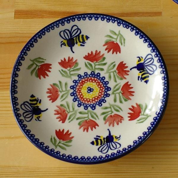 ポーランド食器 ポーリッシュポタリー ケーキ皿 デザート