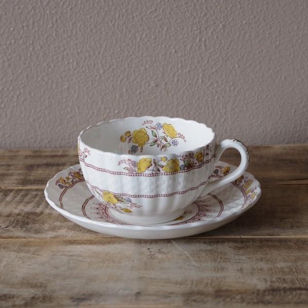 アンティーク 食器 陶器 スポード コープランド バターカップ キンポウゲ 花柄 ティーカップ ソーサー 1108 5 Spode Buttercup Teacup Saucer 1108 5 Flohmarkt フローマルクト 通販 Yahoo ショッピング