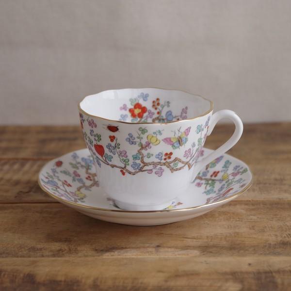 スポード シャンハイ Spode Shanghai コーヒーカップ ソーサー アンティーク 食器 花 蝶 テントウムシ 8 Spode Shanghai Cup Saucer 8 Flohmarkt フローマルクト 通販 Yahoo ショッピング