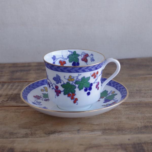 スポード ビンヤード ぶどう柄 カップ ソーサー イギリス アンティーク 食器 陶器 2127 1 Spode Vineyard Cup Saucer 2127 1 Flohmarkt フローマルクト 通販 Yahoo ショッピング