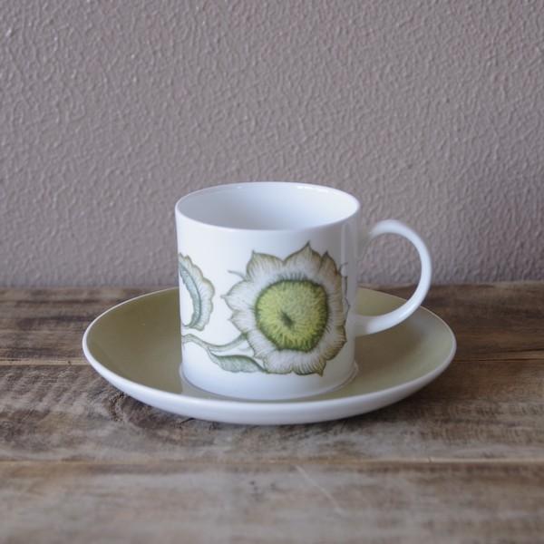 スージークーパー サンフラワー 花柄 コーヒーカップ ソーサー Susie Cooper 1113 1 5 Susie Cooper Sunflower Cup Saucer 1113 1to5 Flohmarkt フローマルクト 通販 Yahoo ショッピング