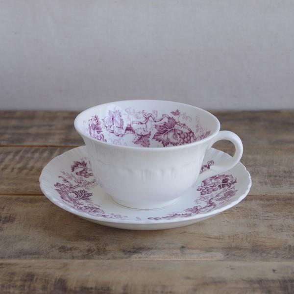 ウェッジウッド オールドヴァイン Wedgwood Old Vine ティーカップ ソーサー パープル 蒲萄 アンティーク 5 Wedgwood Old Vine Cup Saucer 5 Flohmarkt フローマルクト 通販 Yahoo ショッピング