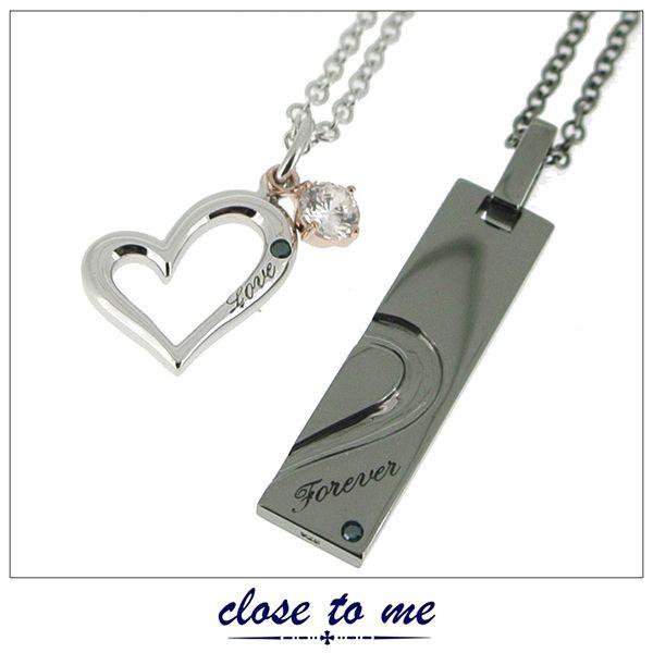 【クローストゥーミー】ペアネックレス Silver925 十字架 ペアネックレス シルバー925 ペアペンダント close to me クロス