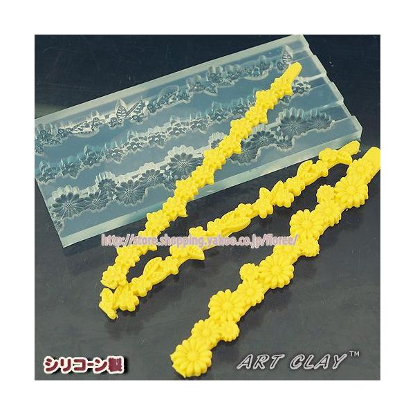 ＜使用できる素材＞　樹脂粘土・銀粘土アートクレイ、銀粘土用に考案された型です。樹脂粘土にも使用できます。トリミング用や張り合わせを隠すラインとしても使えます。サイズ：12ミリ×85ミリ/8ミリ×85ミリ/9ミリ×85ミリ厚み2.5ミリ＊付属...