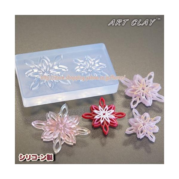 ＜使用できる素材＞　樹脂粘土・レジン・銀粘土型（材質）　シリコーンゴム　サイズ：22×22ミリ・17×17ミリ商品についている説明書は銀粘土用ものです。樹脂粘土やレジンをお使いの場合は下記の使い方をご参照ください。【樹脂粘土の詰め方・抜き方...