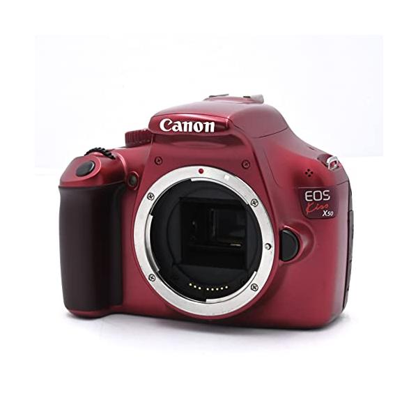 最新 Canon デジタル一眼レフカメラ EOS Kiss X50 レンズキット EF-S18
