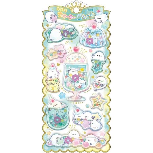 CRUX（クラックス） シール ウォーターインシール ちんまりエナガ