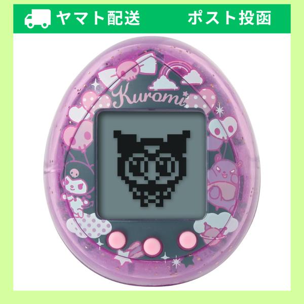 サンリオキャラクターズの『マイメロディ＆クロミ』がモチーフのたまごっちnanoが登場！マイメロディとクロミと一緒にたまごっちをお世話しよう！お世話の仕方によってどのたまごっちに成長するかが決まります。マイメロディとクロミがアーモンドパウンド...