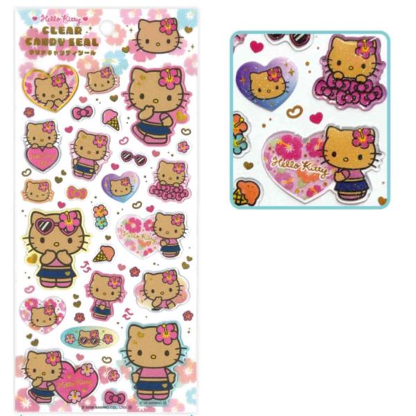 sanrio（サンリオ） ケイカンパニー クリアキャンディシール 日焼け