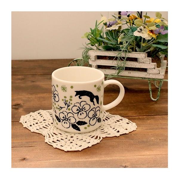 フォレストマグカップ(マグ マグカップ カップ コーヒーカップ カフェ風 カフェ食器 洋食器 業務用 業務用食器 アウトレット 美濃焼 日本製T)
